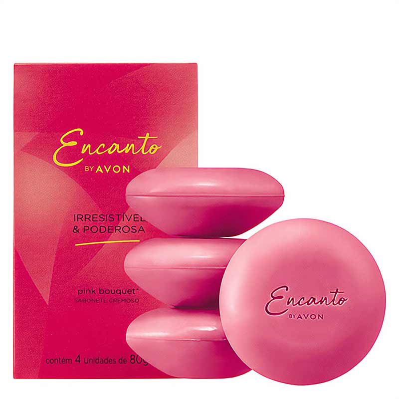 Sabonete Barra Encanto  Irresistive 4x80g 